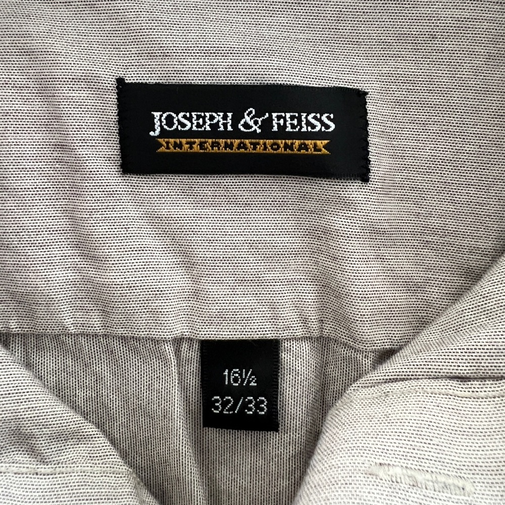 Joseph & Feiss Men’s Dress Shirt 32/32 16-1/2 Neck